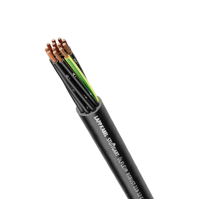 Câble de commande Blindé Lapp OLFLEX, 4G 0,5 mm2, gaine en Chlorure de polyvinyle PVC, Noir, 100m