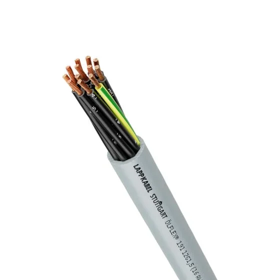 Câble de commande Blindé Lapp OLFLEX, 4G 4 mm², gaine en Chlorure de polyvinyle PVC, Gris, 100m