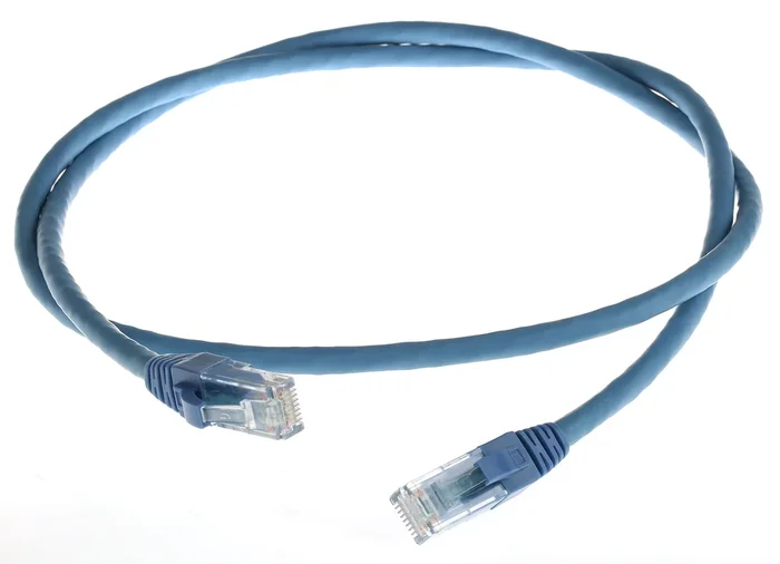 Câble Ethernet RS PRO catégorie 6, U/UTP, Bleu, Longueur 1m LSZH, , avec connecteur