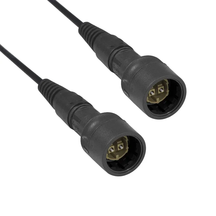 Câble fibre optique Bulgin, Longueur 5m, avec connecteur / LC, Multi-mode