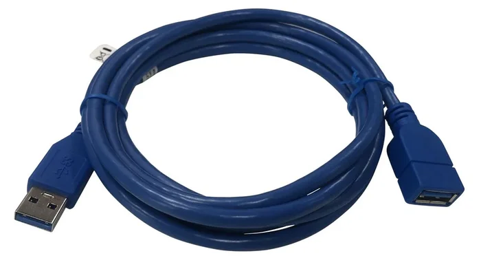 Câble USB RND USB A vers USB A, 1m
