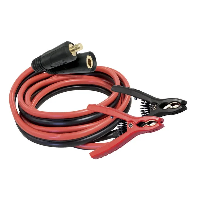 CÂBLES 5.0m – 25mm² + PINCES POUR GYSFLASH PRO – CONNECT. TEXAS – GYS – 027886