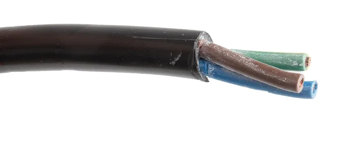 Câbles d’alimentation RS PRO 3183Y 3G1,5 mm²BS EN 50525, Noir, 100m