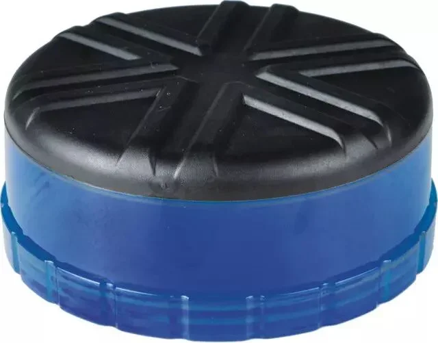 Cabochon bleu gyrophare travaux public techni-power