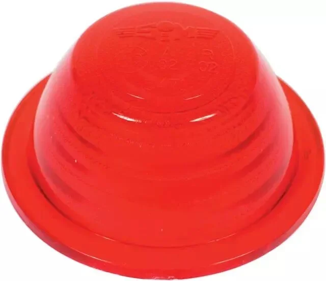 Cabochon rouge pour feux de gabarit