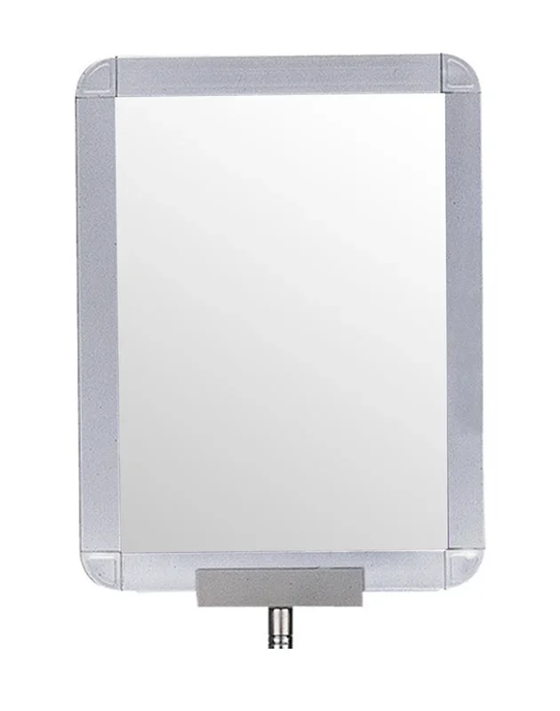 Cadre pour barrières et poteaux RS PRO en Aluminium Gris x Haut. 297mm