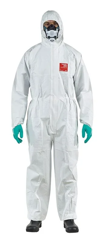Cagoule de protection Jetable Ansell W25W111 en Polypropylène Blanc