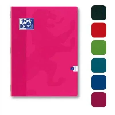 Cahier Oxford Classique – 21 x 29,7 cm – reliure piquée – petits carreaux – 96 pages – 90 g