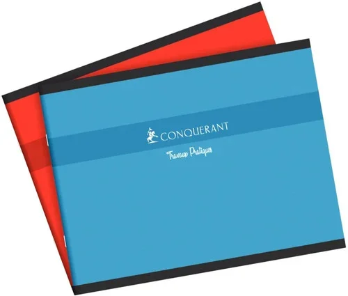 Cahier travaux pratiques cahier 32 pages 22×17 cm, papier 70g uni blanc