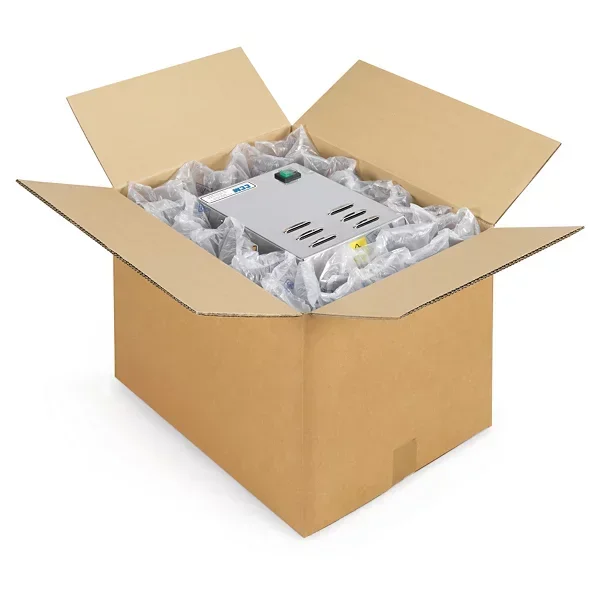 Caisse carton brune double cannelure renforcée palettisable RAJA