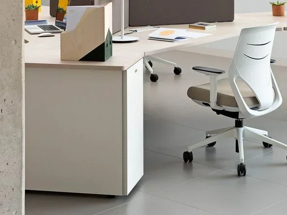 Caisson hauteur bureau double accès TWIST – Actiu