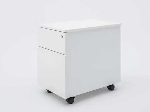 Caisson mobile 2 tiroirs sans poignées MDD – MDD
