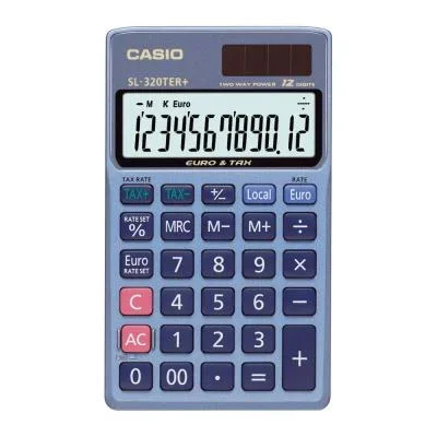Calculatrice de bureau – SL320TER – 12 chiffres
