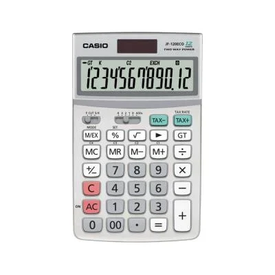 Calculatrice de bureau Casio JF-120ECO – 12 chiffres