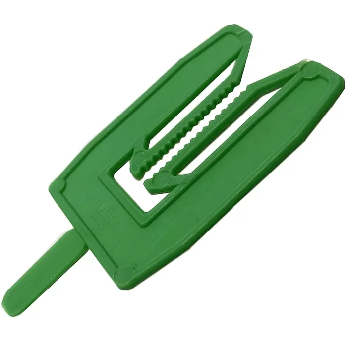 Cale fourchette Systemcal Solo couleur verte epaisseur 1mm