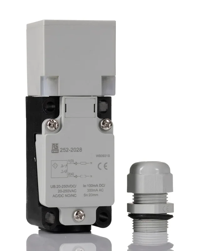 Capteur de proximité RS PRO, Détection 20 mm, 2 fils NO/NC, 20 → 250 V c.a./c.c., 20 → 250 V c.a./c.c.