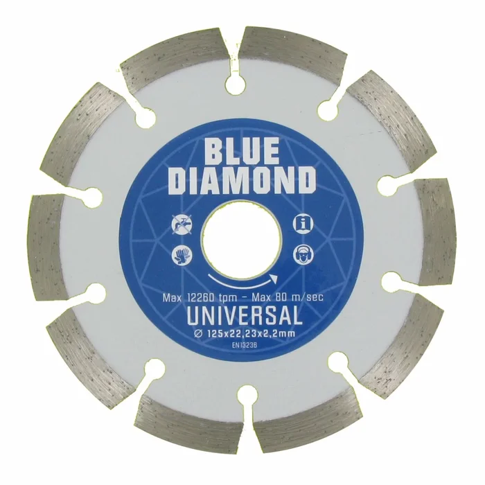 Carat CEBD115310 Lame diamantée pour coupe à sec – 115 x 22.23mm – Universelle