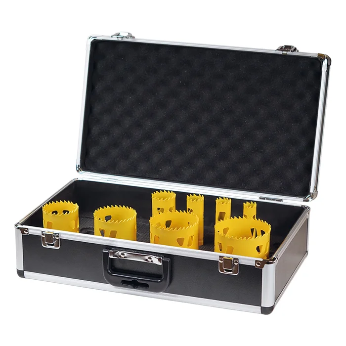 Carat LMSSET0800 TCT Coffret de 8 scies cloches en carbure de tungstène