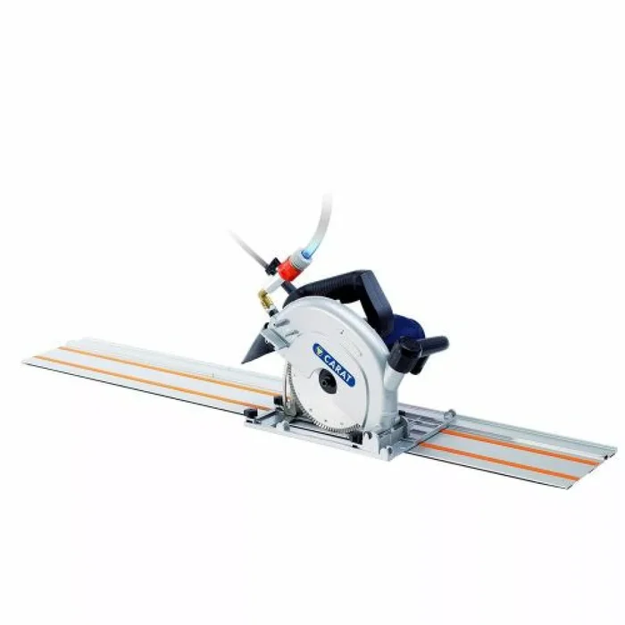 Carat TC-1800 Scie à main pour tuiles avec rails de guidage dans la mallette – 1500W – 125 x 22,2mm