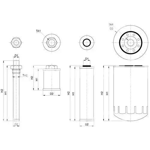 Cartouche De Filtre Hydraulique