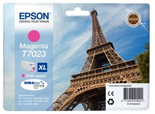 Cartouche jet d’encre à la marque Epson T702340 magenta haute capacité