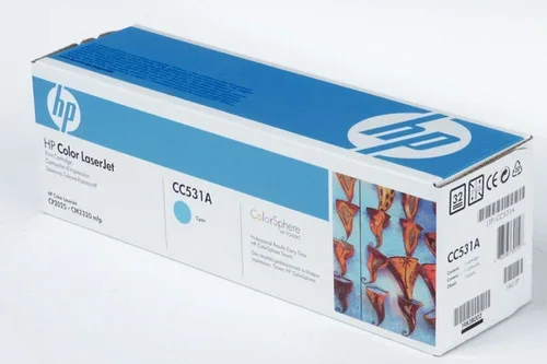 Cartouche laser à la marque HP CC531A cyan
