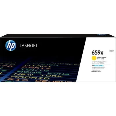 Cartouches de toner – Hp laserjet toner jaune 659x authentique grande capacité