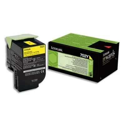 Cartouches de toner – Lexmark 702y r cartouche de toner 1 pièce(s) original jaune