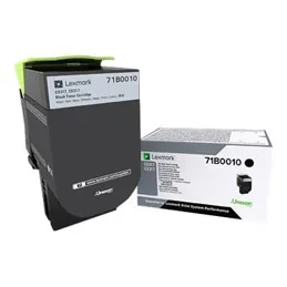 Cartouches de toner – Lexmark 71b0010 cartouche de toner 1 pièce(s) original noir
