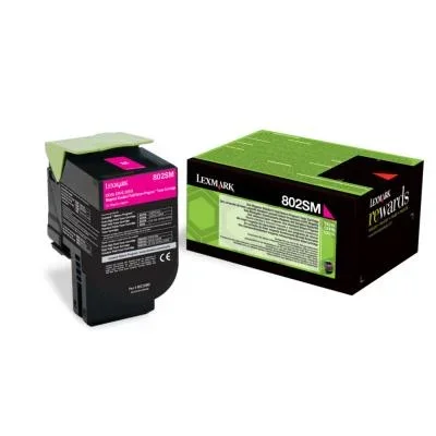 Cartouches de toner – Lexmark 802sm cartouche de toner 1 pièce(s) original magenta