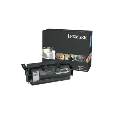 Cartouches de toner – Lexmark t654x31e cartouche de toner original noir
