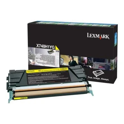Cartouches de toner – Lexmark x748h1yg cartouche de toner 1 pièce(s) original jaune