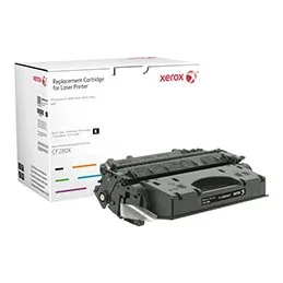 Cartouches de toner – Toner remanufacturé mono everyday de xerox compatible avec hp 80x (cf280x), grande capacité