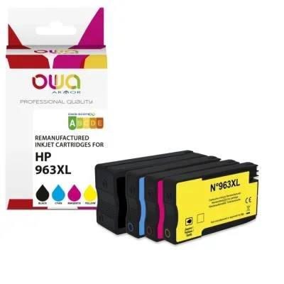 Cartouches pour imprimantes – Armor k10542ow cartouche d’encre 4 pièce(s) compatible noir, cyan, magenta, jaune