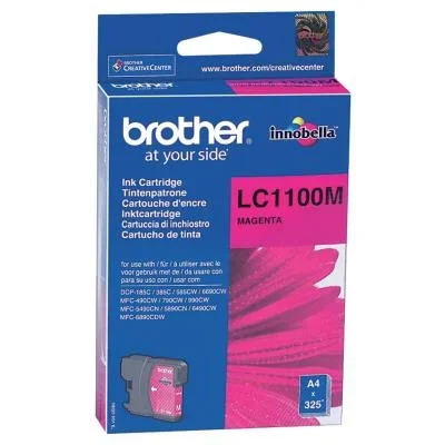 Cartouches pour imprimantes – Brother lc1100m – cartouche d&rsquo;encre originale – magenta