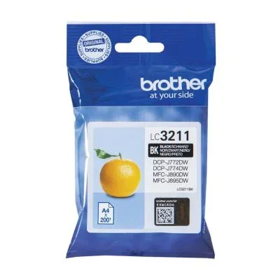 Cartouches pour imprimantes – Brother lc3211bk – cartouche d&rsquo;encre originale – noir