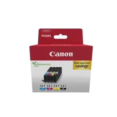 Cartouches pour imprimantes – Canon 6509b015 cartouche d&rsquo;encre 1 pièce(s) original noir, cyan, magenta, jaune