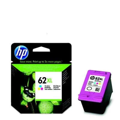 Cartouches pour imprimantes – Hp 62xl cartouche d&rsquo;encre trois couleurs grande capacité authentique
