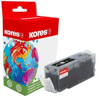 Cartouches pour imprimantes – Kores g1508bk cartouche d&rsquo;encre 1 pièce(s) compatible noir