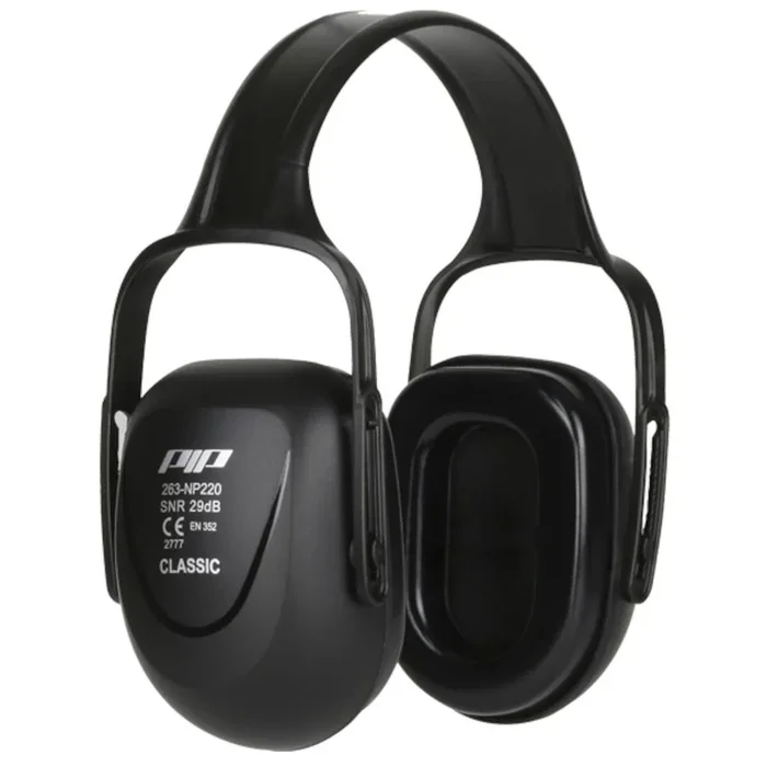 CASQUE ANTI-BRUIT ARC TP POM COQUILLES EN CUIR PVC / MOUSSE PU SNR 29dB – PIP – 263-NP220