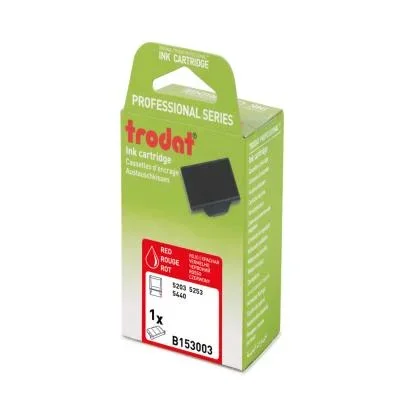 Cassette d’encre de rechange pour tampons Trodat Professional 6/53 – Rouge