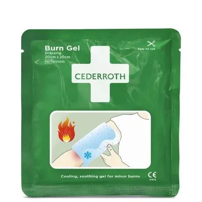 CEDERROTH Compresse gel pour brûlures Dressing, 200 x 200 mm