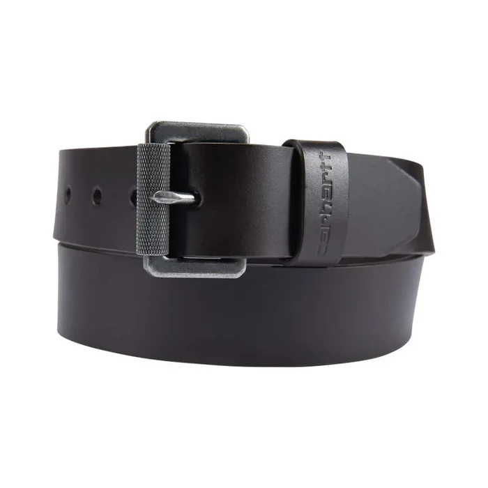 Ceinture à boucle à rouleau en cuir bride T.44 Marron 201 – CARHARTT – A0005562