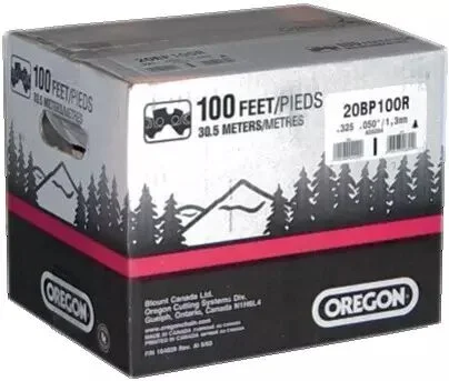 Chaîne carrée Oregon en rouleau 325&Prime;/1,3 mm