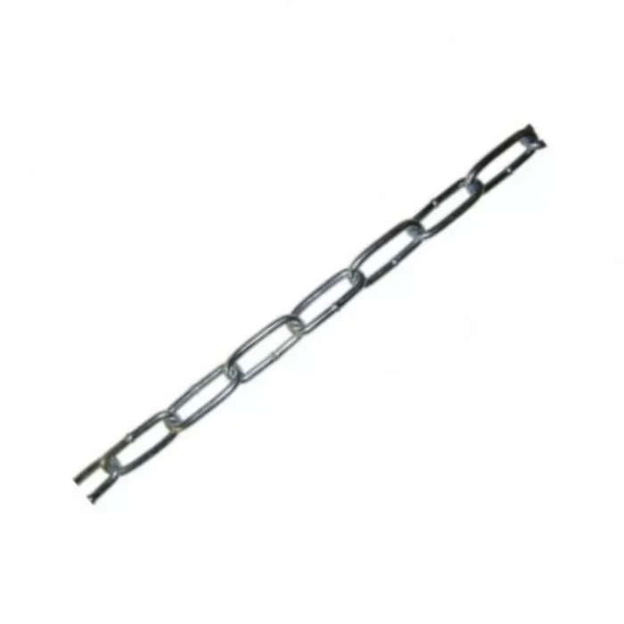 Chaine droite soudee en acier zingue DIN763 – bobine de 25 metres