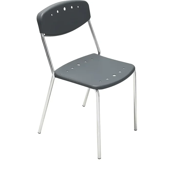 Chaise empilable PENNY, lot de 4