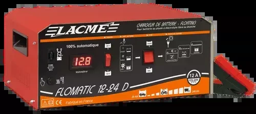 Chargeur de batterie Flomatic 12-24 D Lacmé