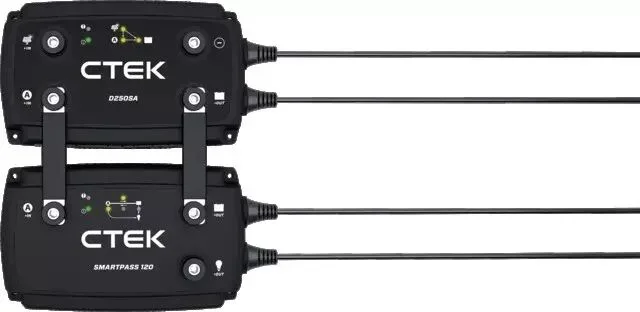 Chargeur de batterie smartpass 120s dc/dc 12v 120a ctek