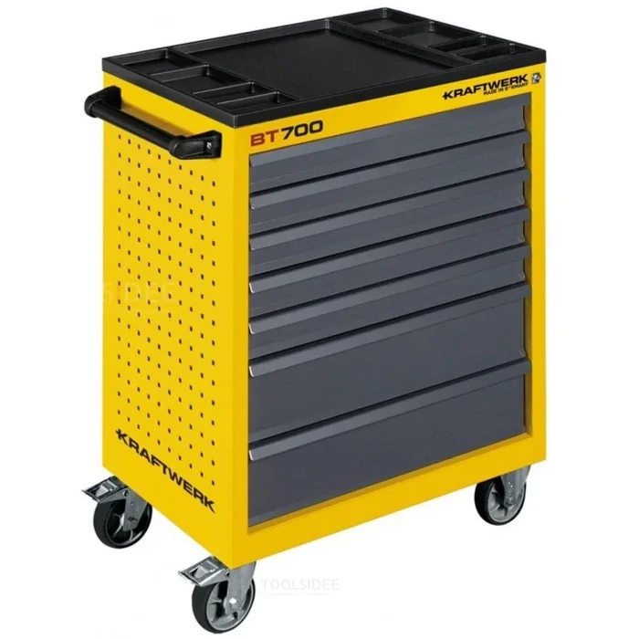 Chariot à outils Kraftwerk rempli – 111 pièces assortiment VDE
