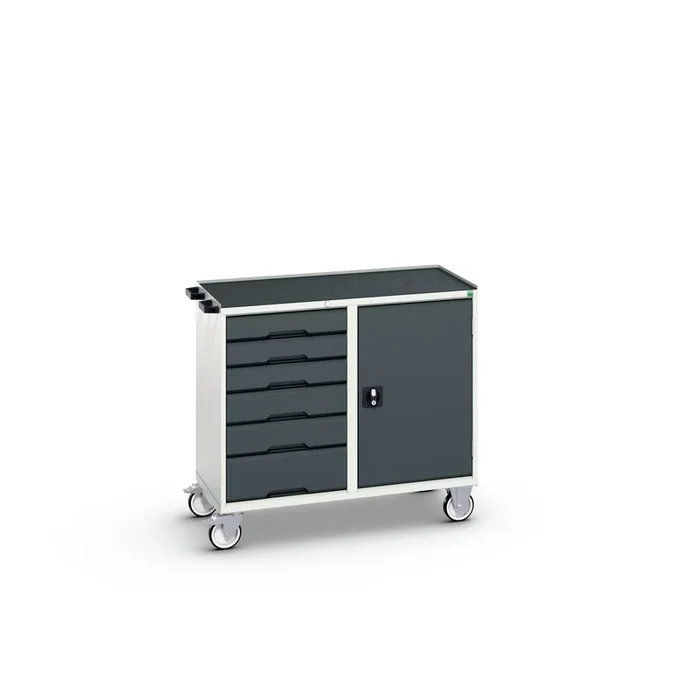 Chariot Bott en Acier, 1050 x 550 x 965mm, Capacité de charge 200kg